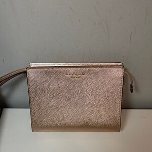 Kate Spade Metallic Gold Clutch